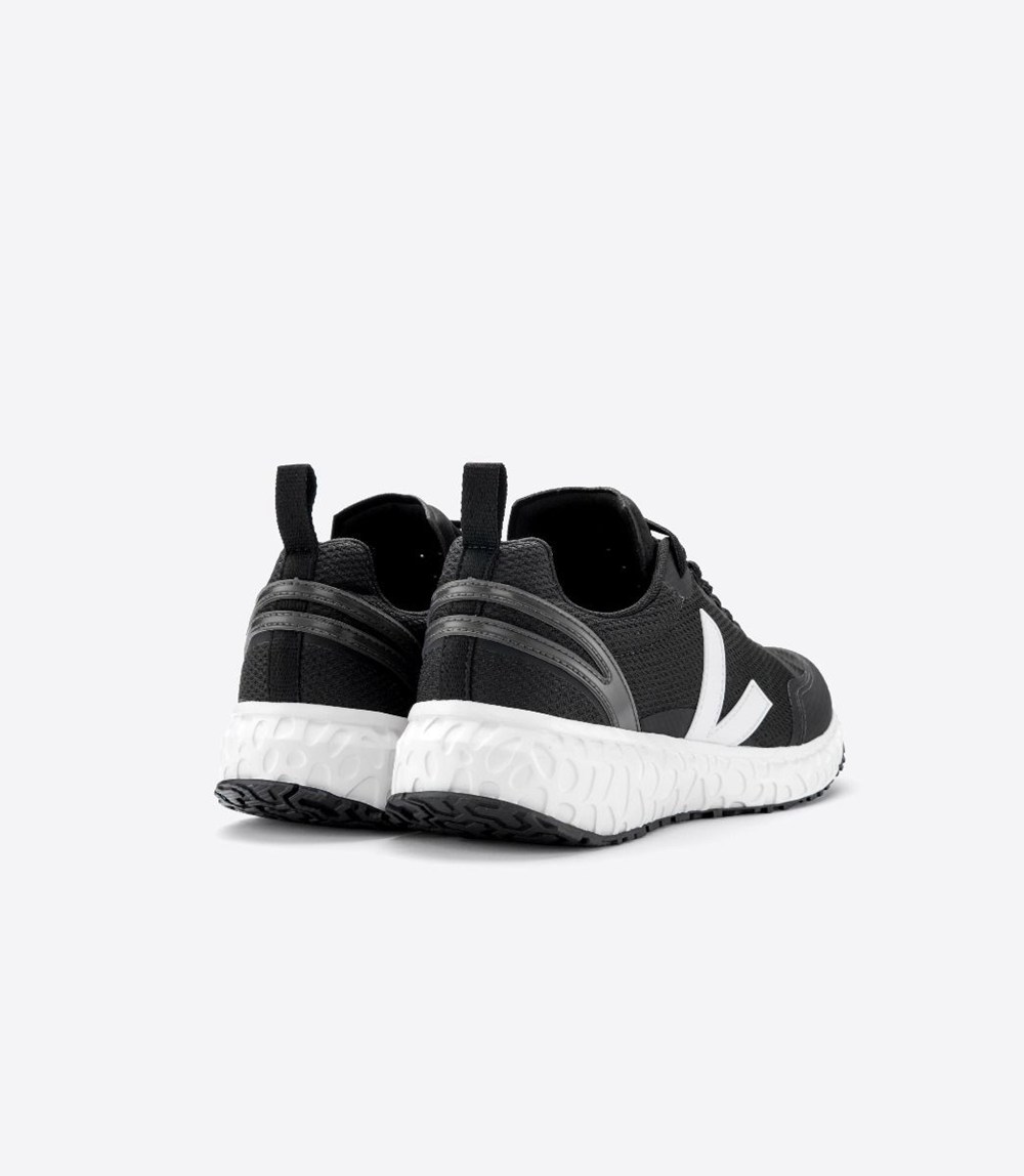 Veja Trainers Mens Black/White - Condor Mesh - PUAN-36452